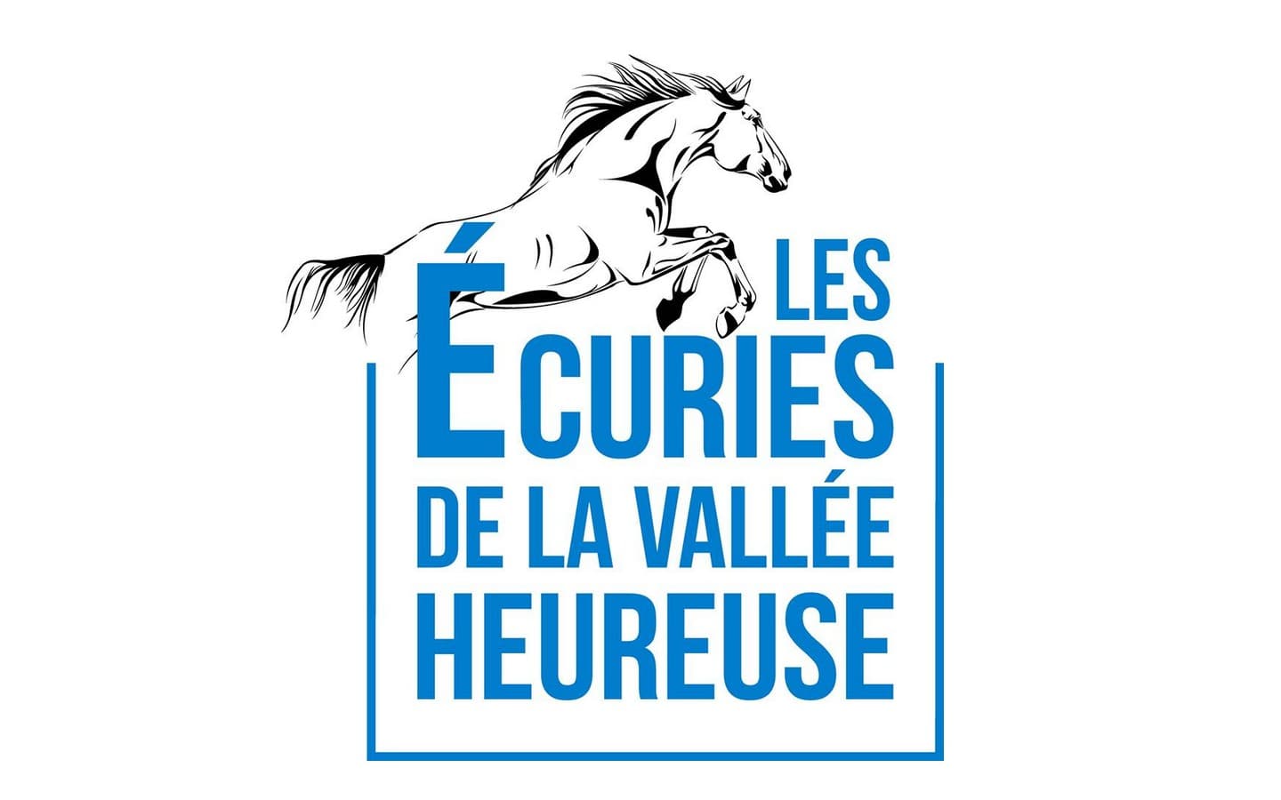 Les écuries de la vallée heureuse - Uzos - Logo
