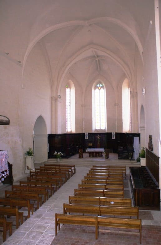 église St Astier nef