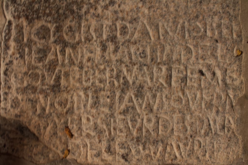 église Ste Madeleine inscriptions