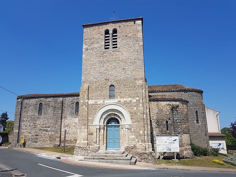 Eglise Saint Martin Glenay patrimoine culturel Thouarsais Deux Sevres