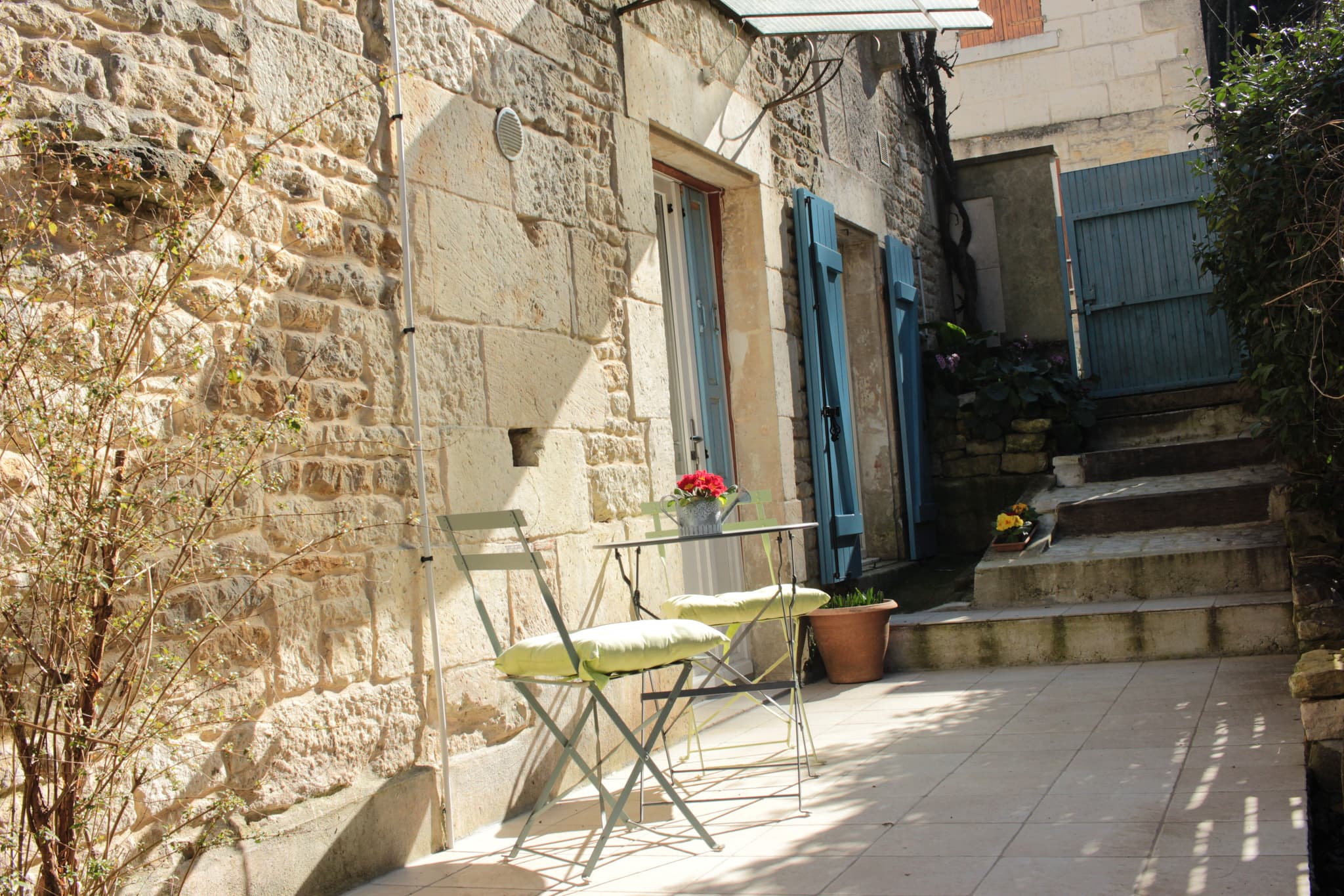 L'entrée du gîte