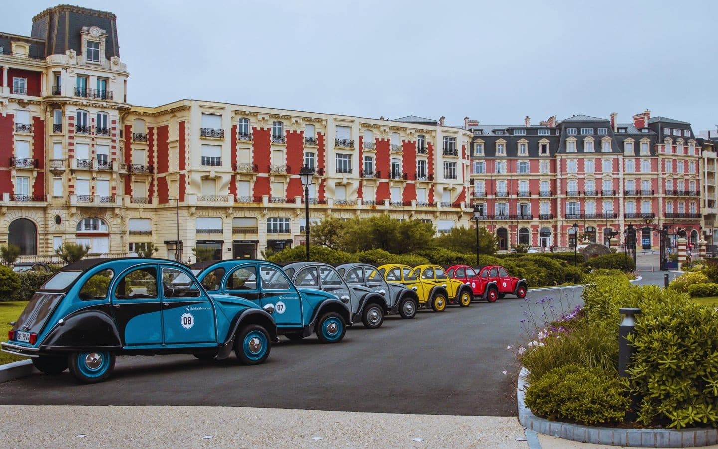 Agence Evénementielle Erronda 2cv hotel du palais