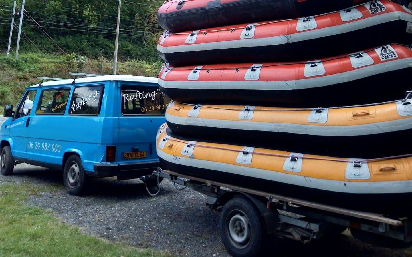 Evasieau rafting gave de Pau Nay Lourdes