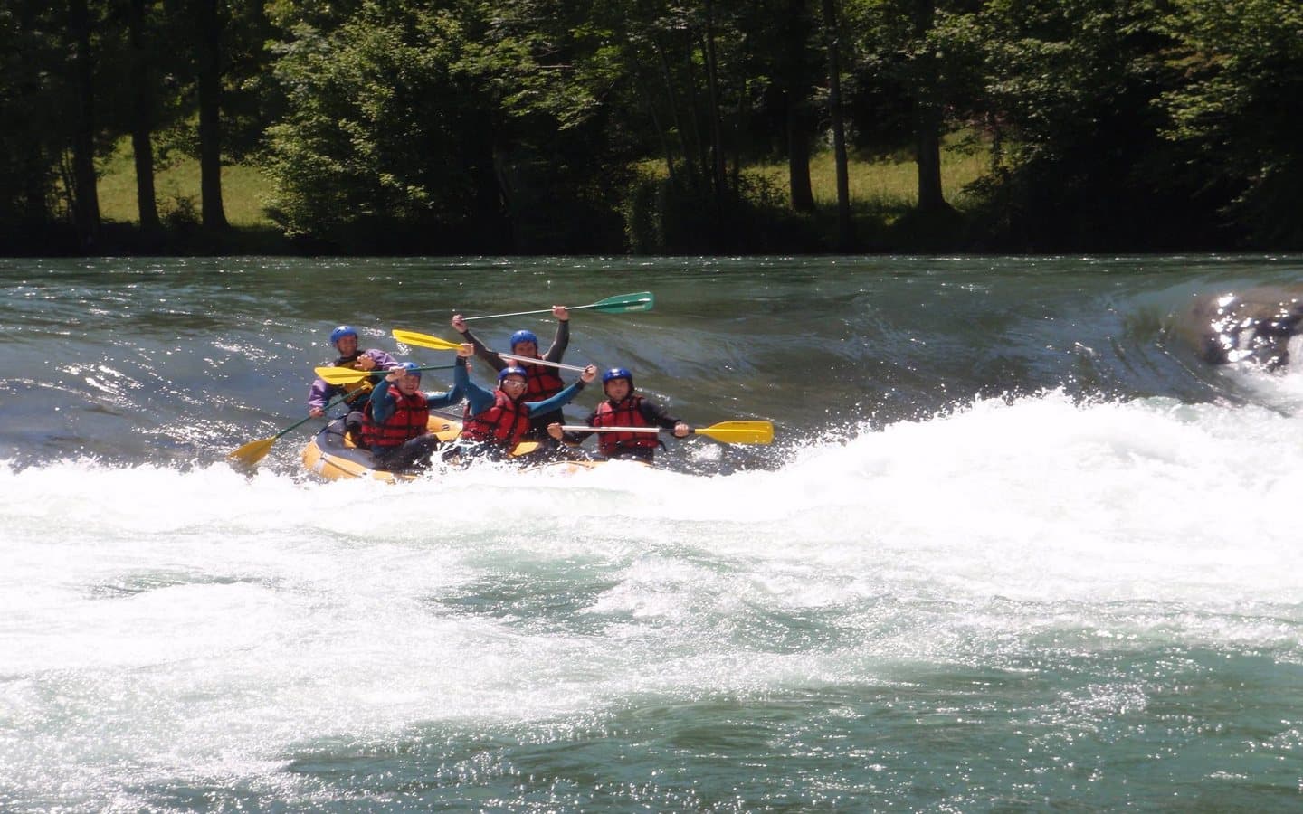 Evasieau rafting gave de Pau Nay Lourdes