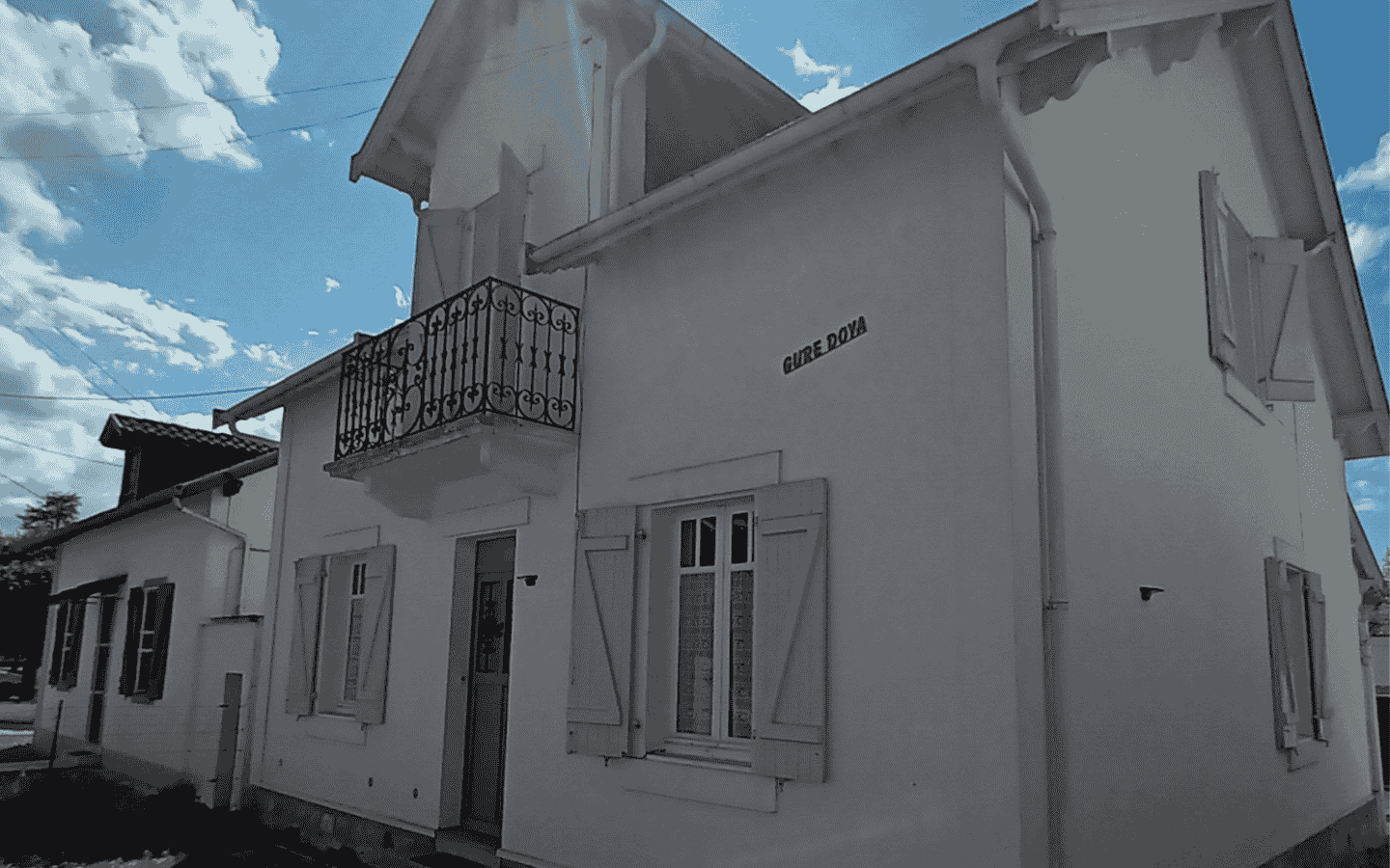 Façade Maison Gure Doya Mauléon Soule Pays Basque