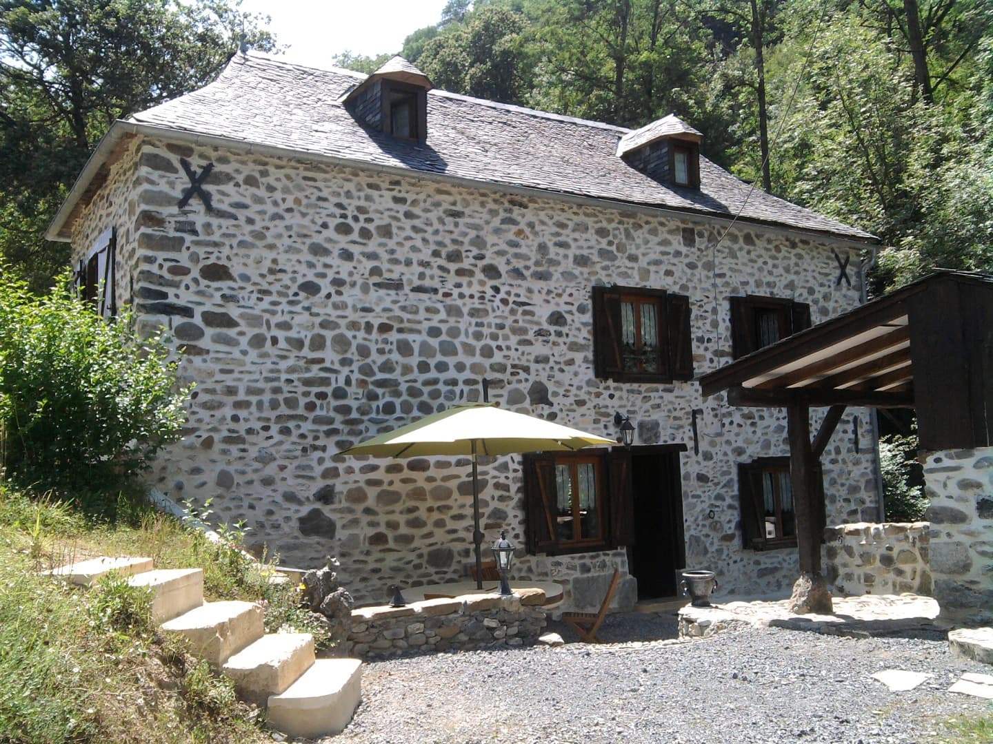 Gîte Pays Basque Soule facade-2-moulin-Laguinge
