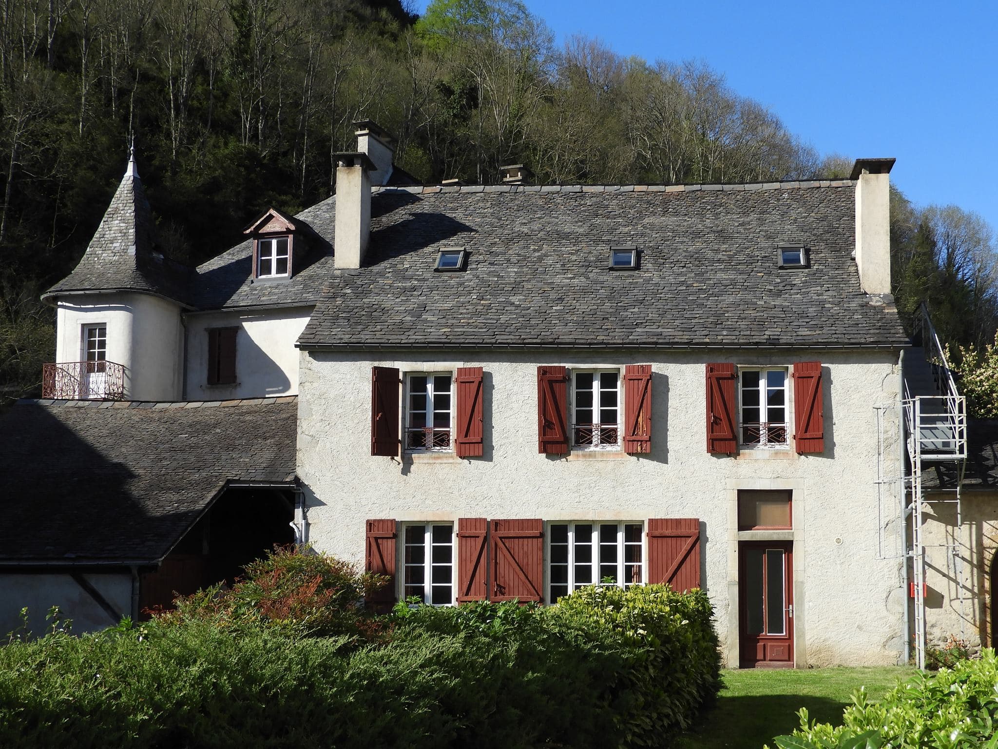 Façade gîte Chaneü à Osse-en-Aspe