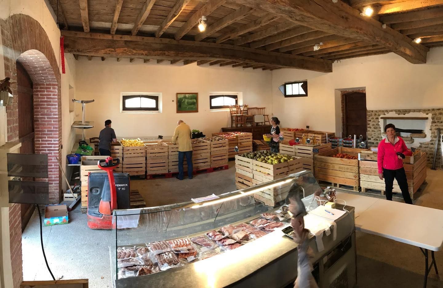 Escoubès ferme pretouporc tourisme Nord Béarn