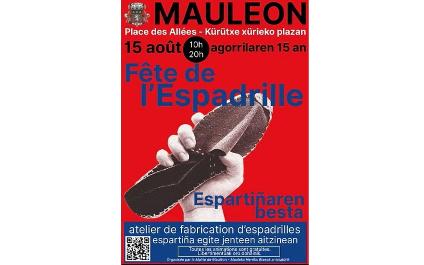 fête de l'espadrille