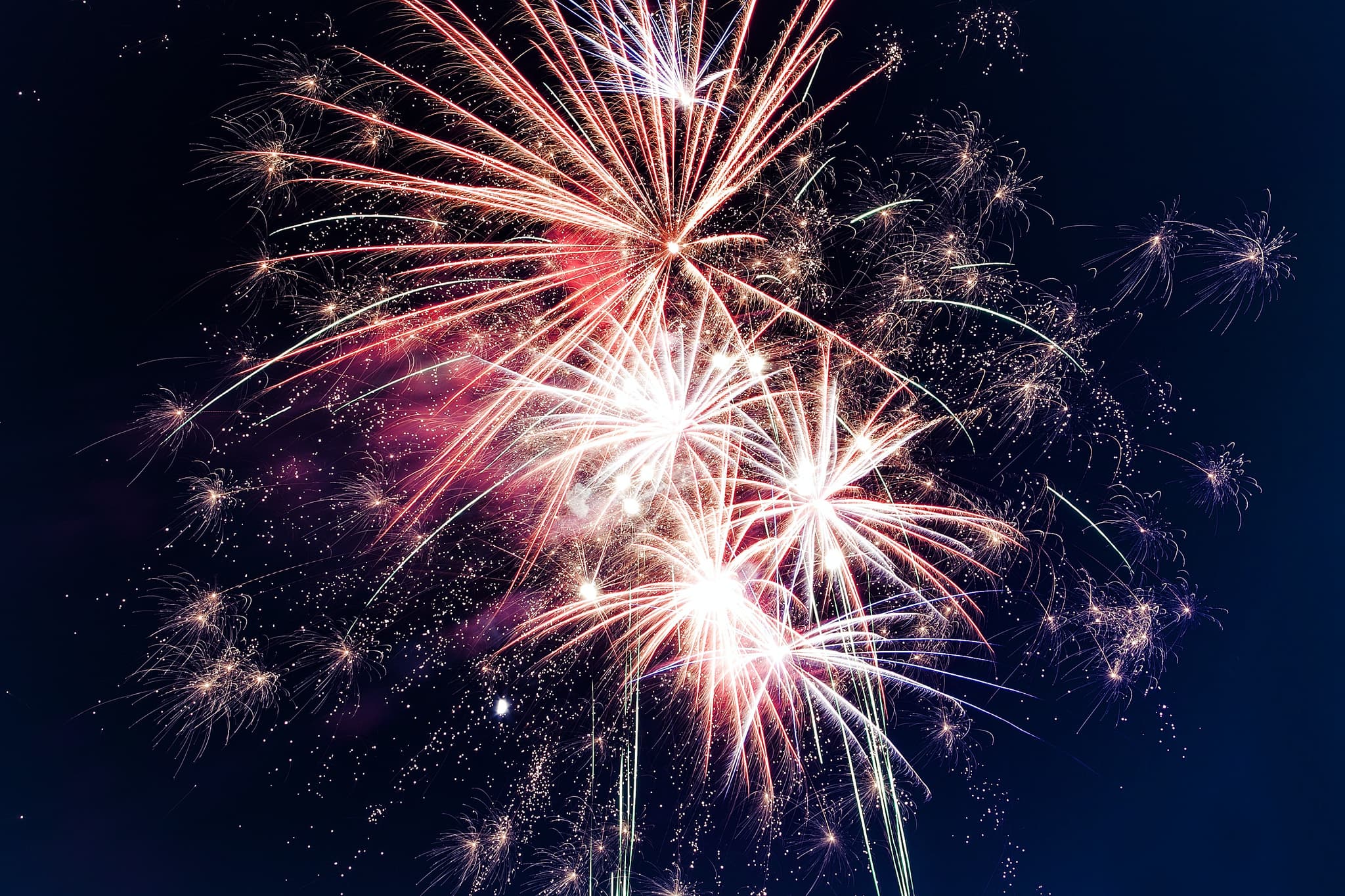 feux d'artifice