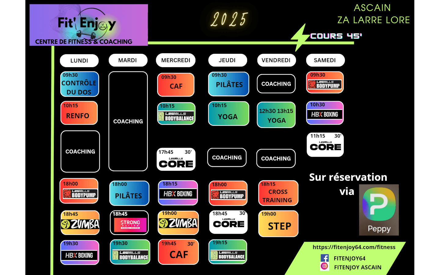 fitenjoy planning