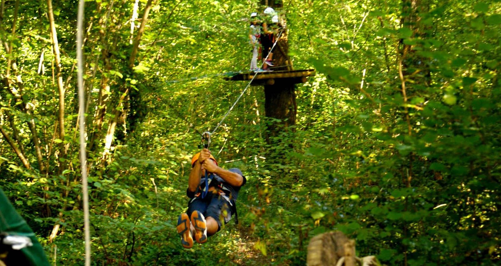 La Forêt des Vert'tiges - Pau - Tyrolienne
