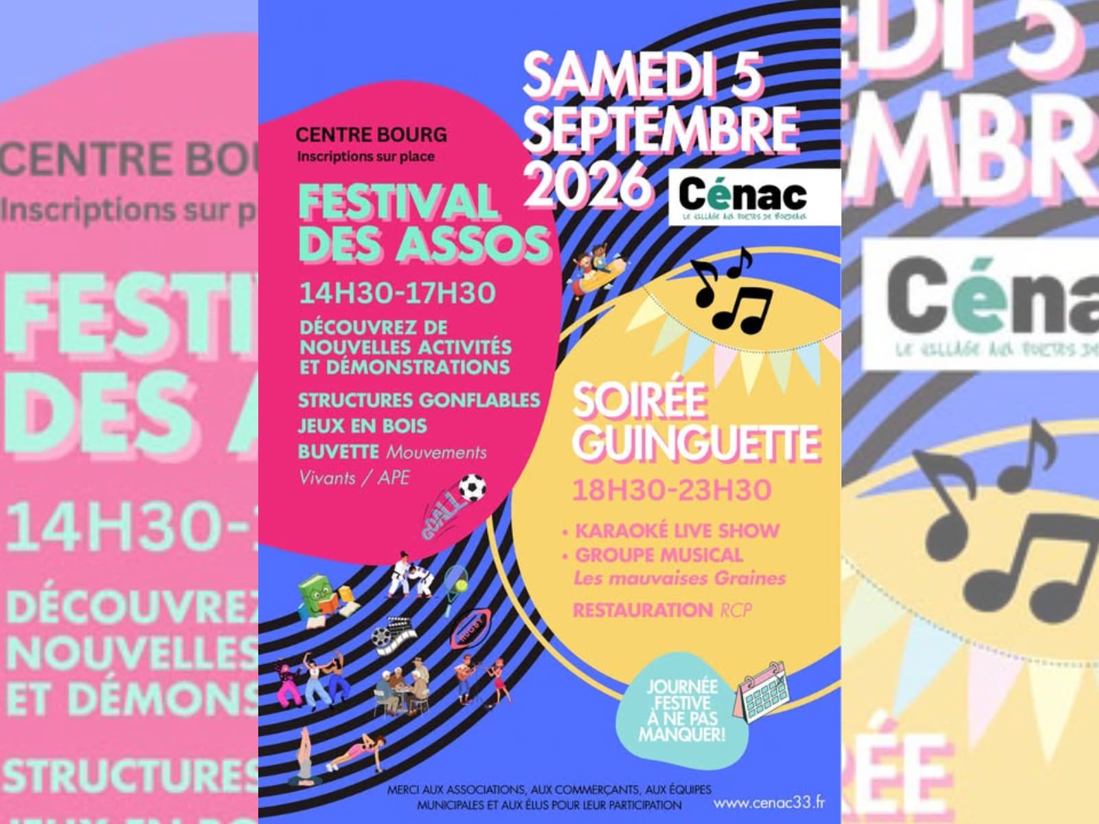 forum des asso cénac
