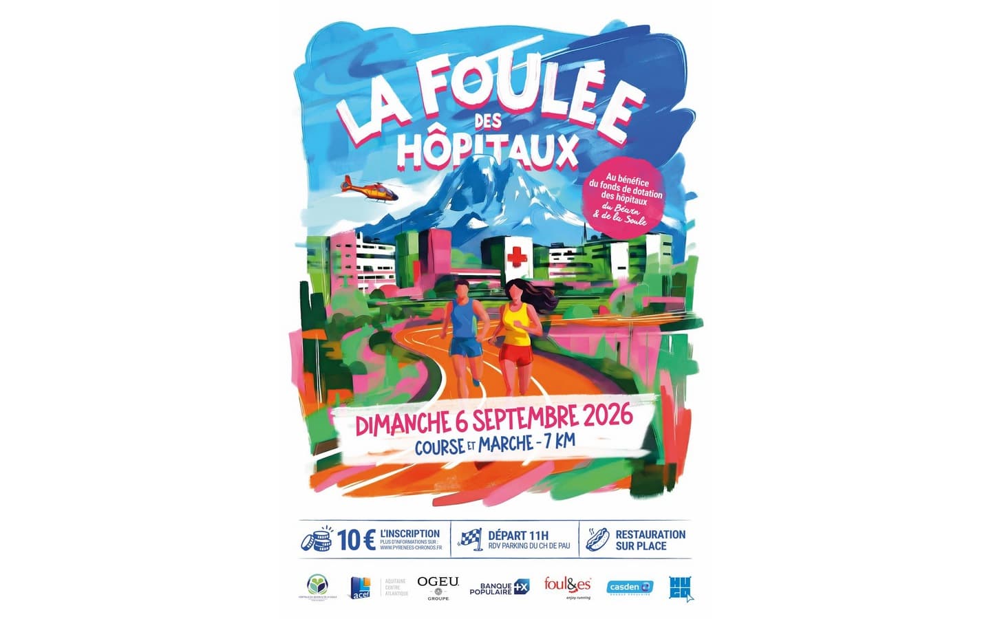 foulée des hopitaux