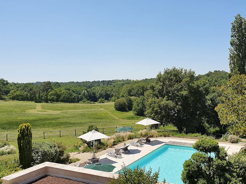 Piscine, parc et campagne
