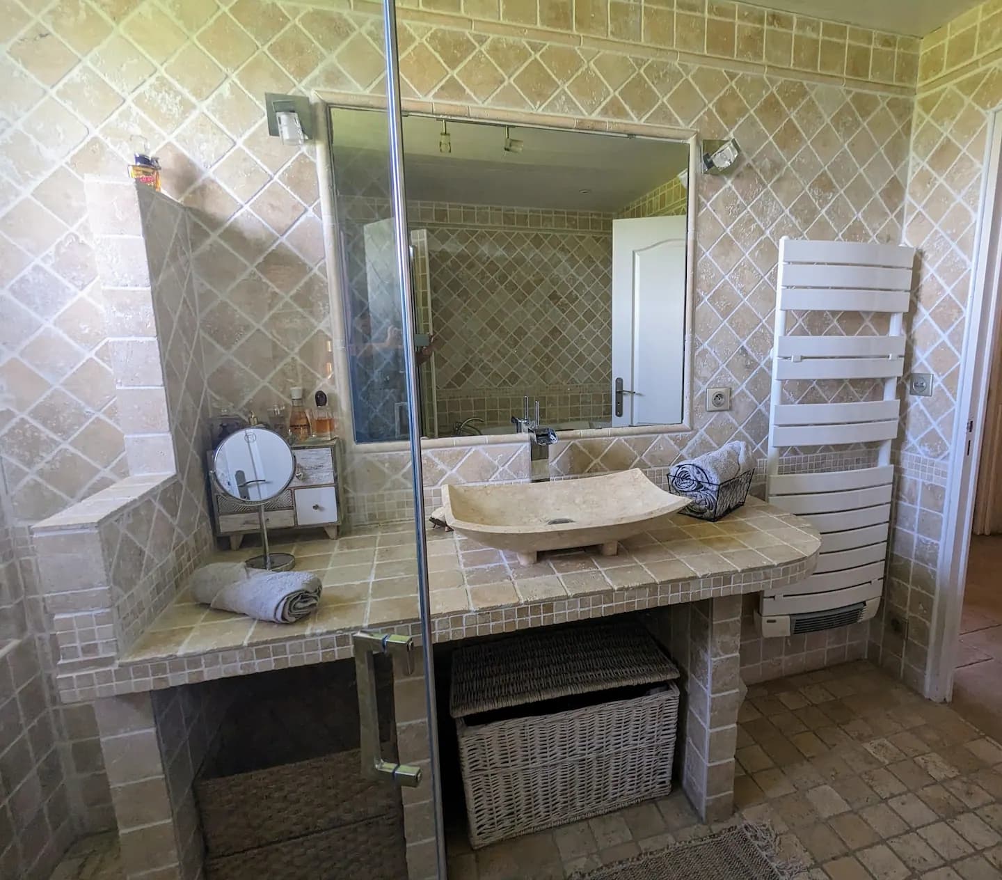 Gîte à la ferme - Gan - bain