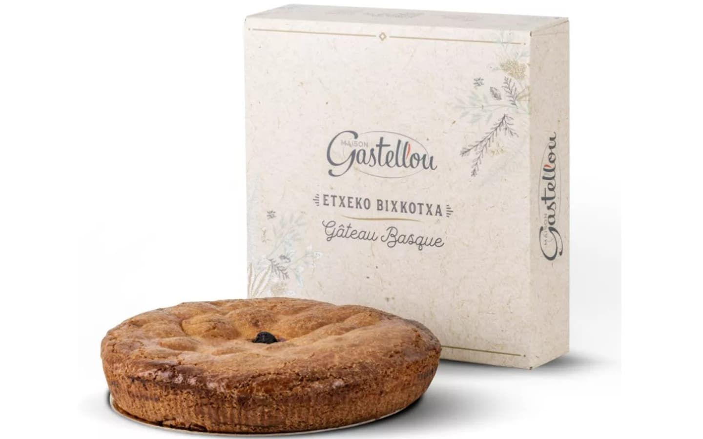 Gateau basque cerise