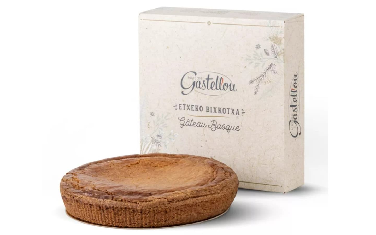 Gateau basque crème