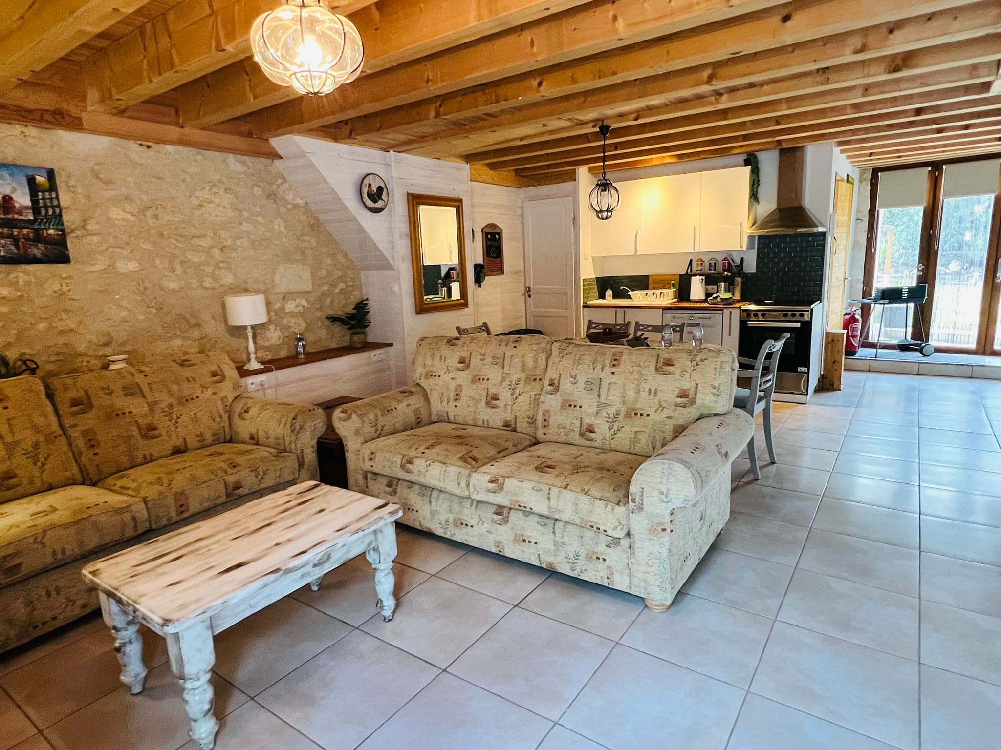 gite La Grange salon