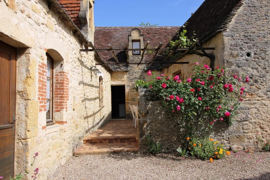 Gite façade Le Cantou