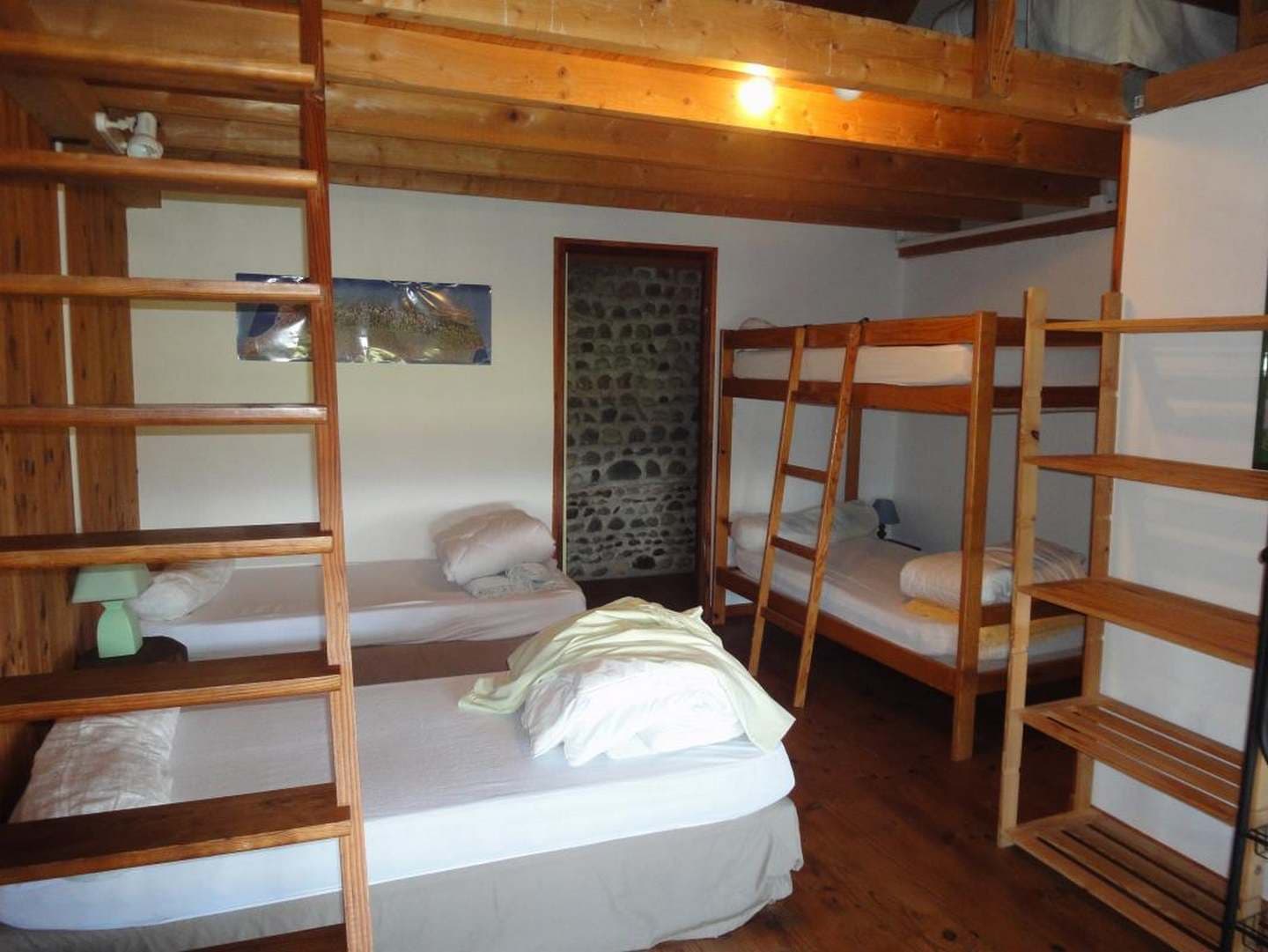 Gîte biscar - Arbus - dortoir