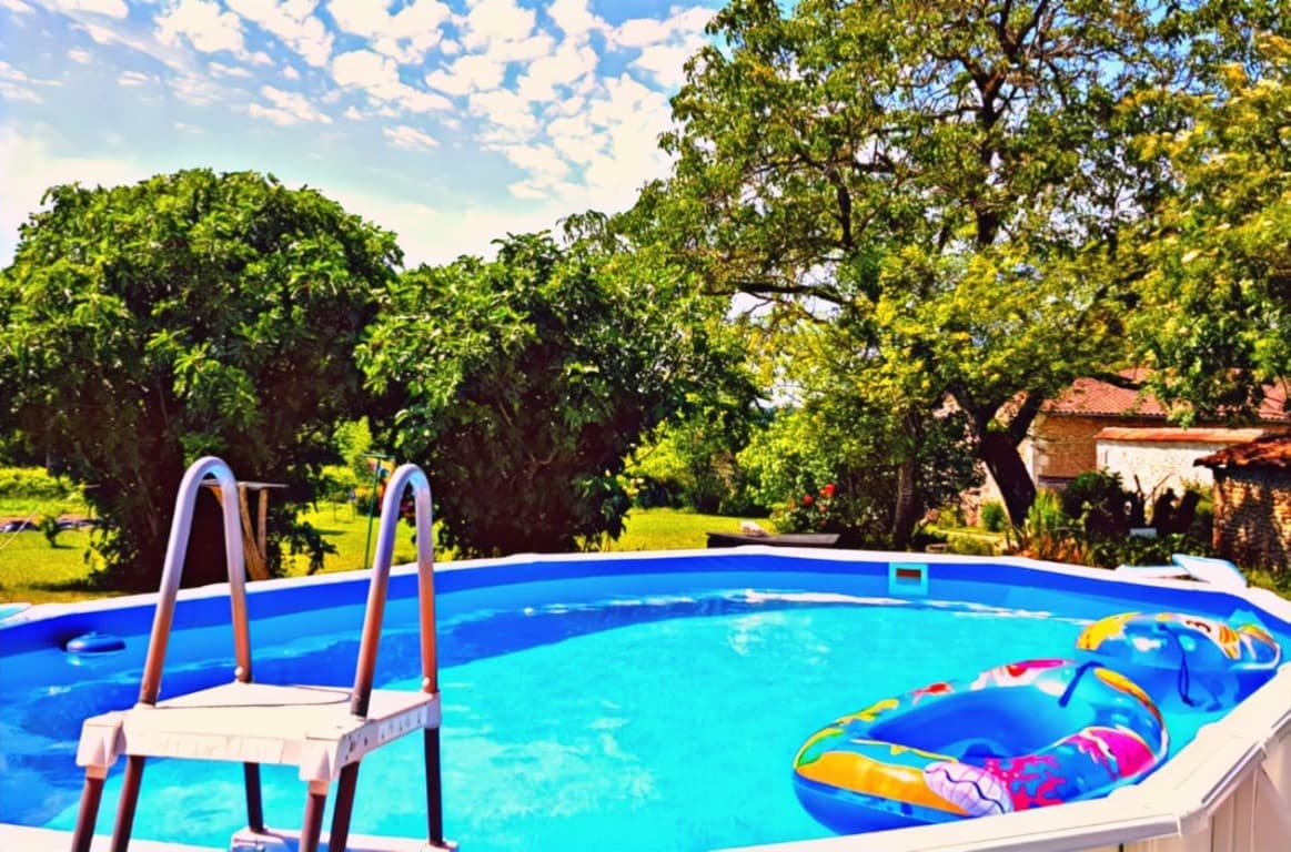 la piscine pour un moment de fraîcheur