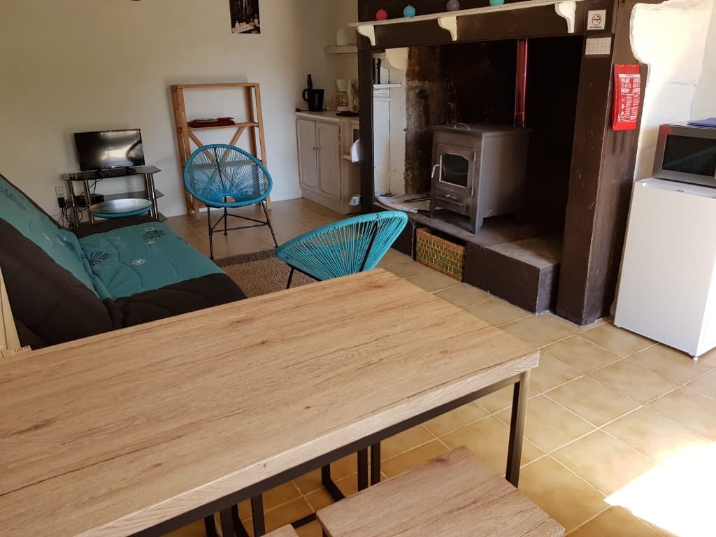 pièce de vie du cottage