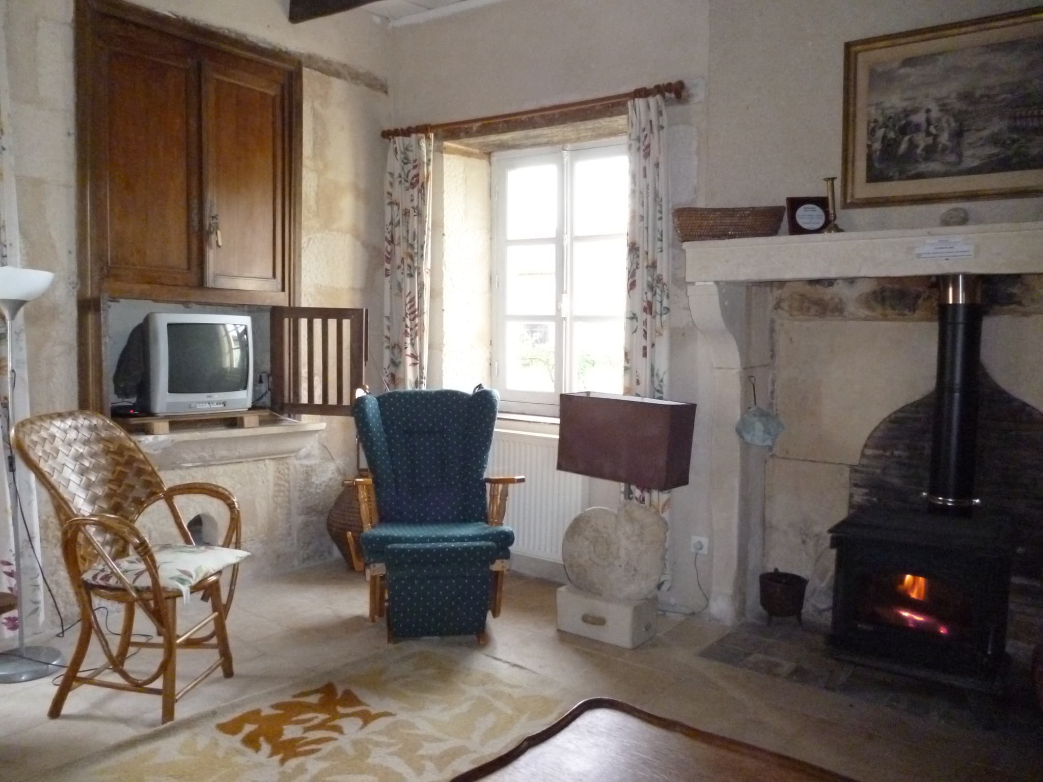 Gîte Robale à Romagne -séjour