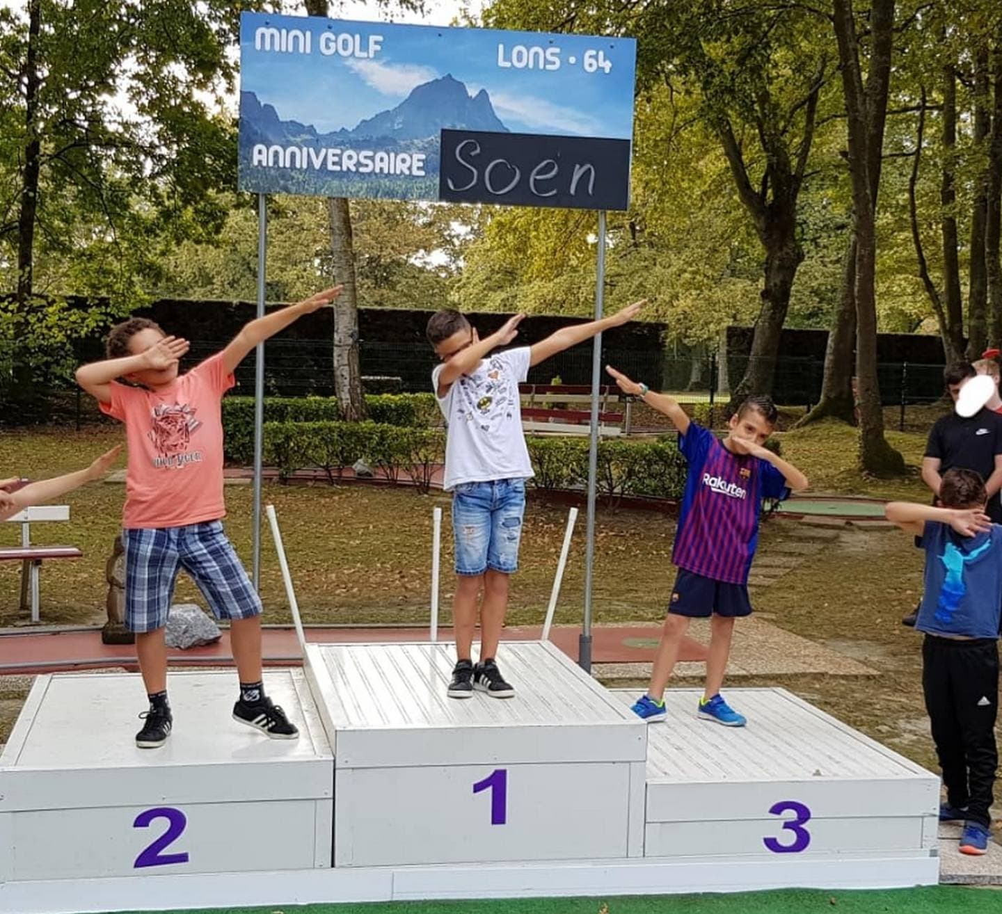 Mini Golf le Moulin - Lons - gagnants