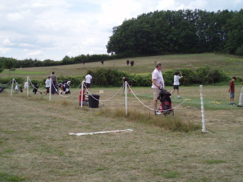 Golf de St Méard parcours avec joueurs