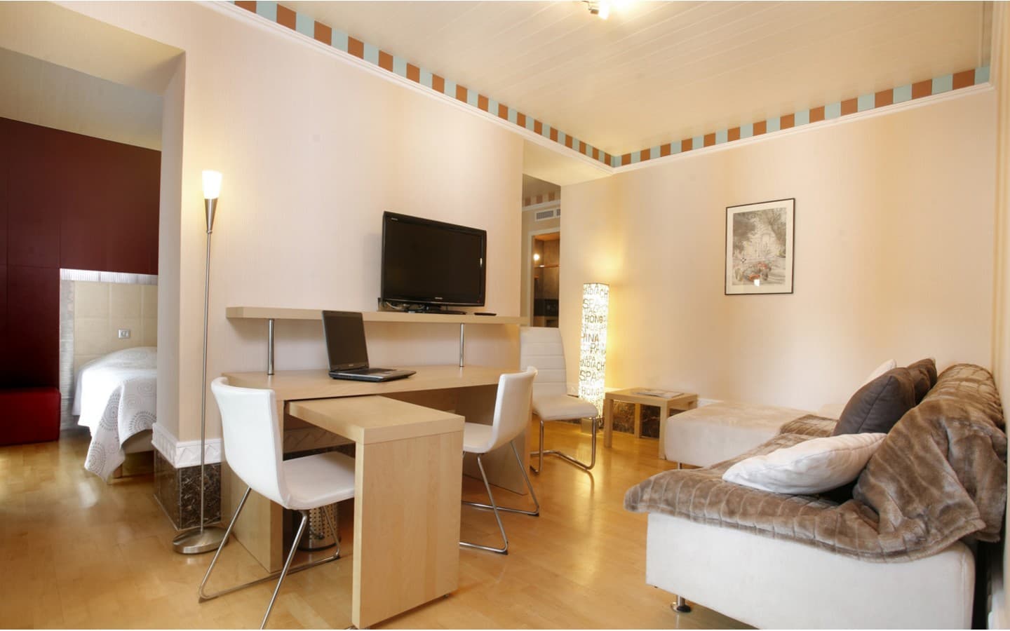 Hôtel de Gramont - Pau - Chambre double bureau