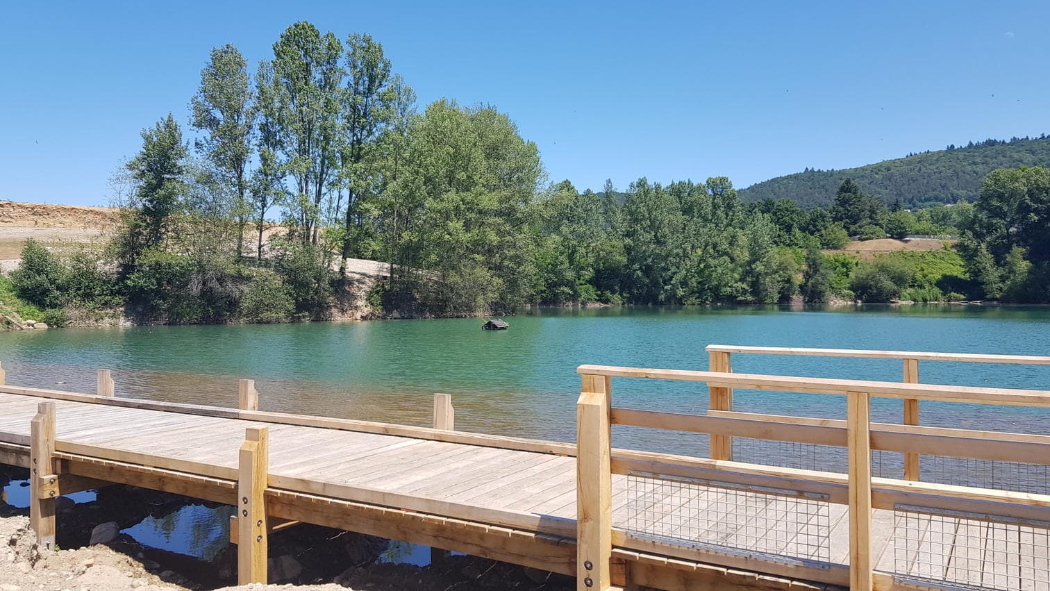 Réserve Départementale de Biodiversité "Les Gravières" juste après les travaux_1
