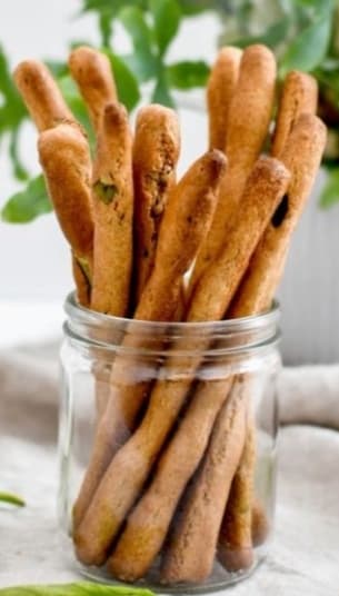 gressins aux herbes