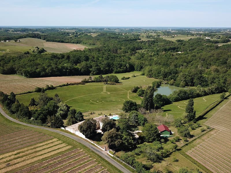Vue aérienne