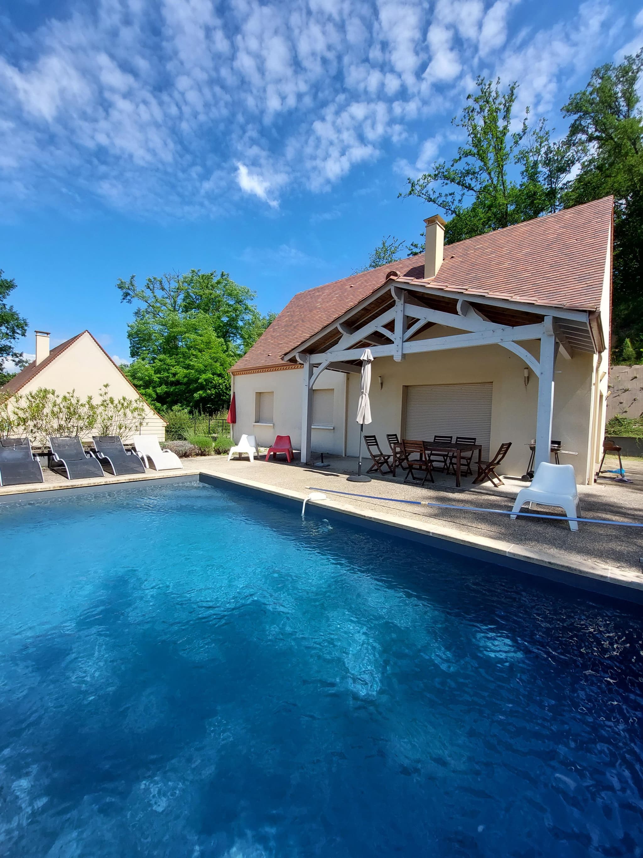 La Maison de Marius à Sarlat avec piscine chauffée_1