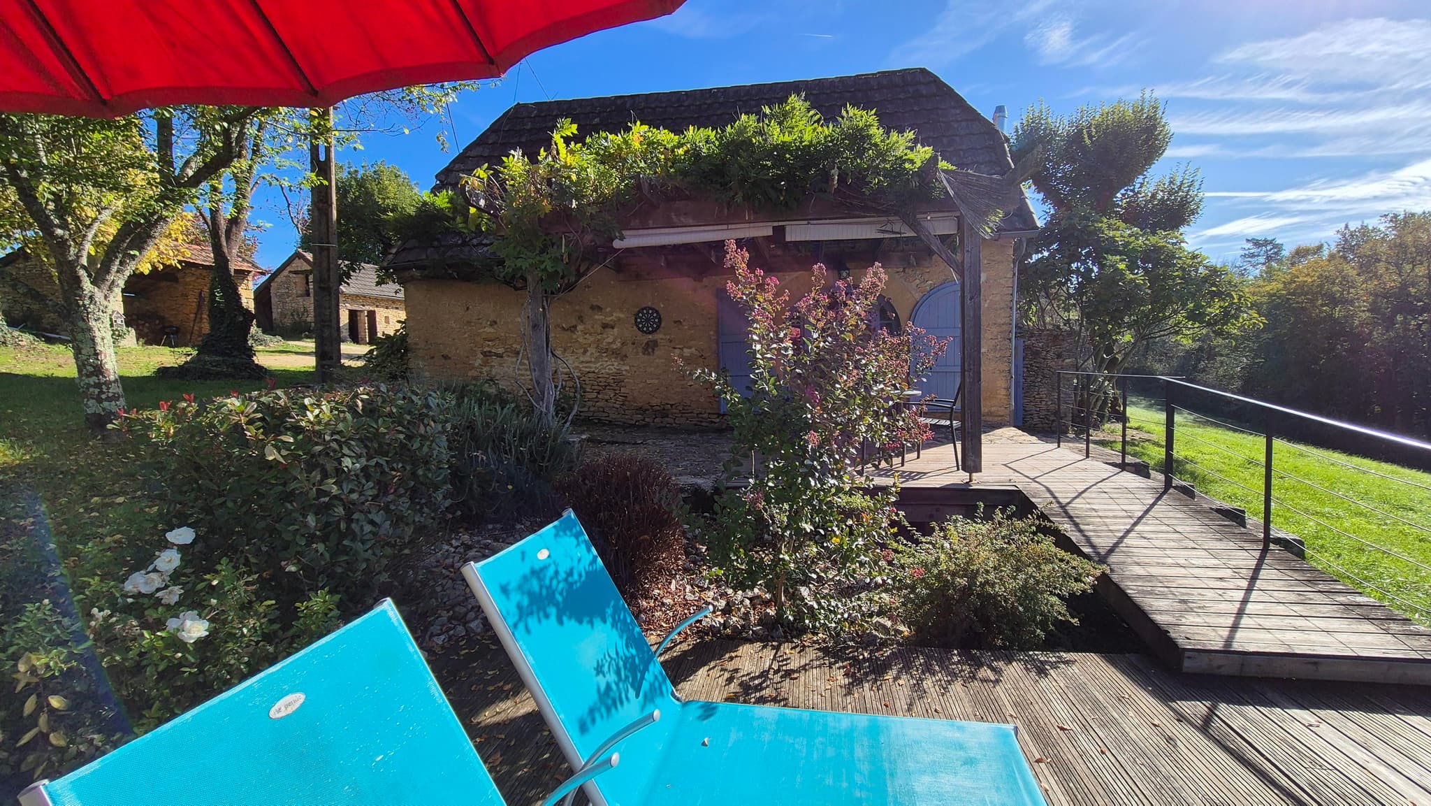 Les Combes avec piscine chauffée au nord Sarlat_18