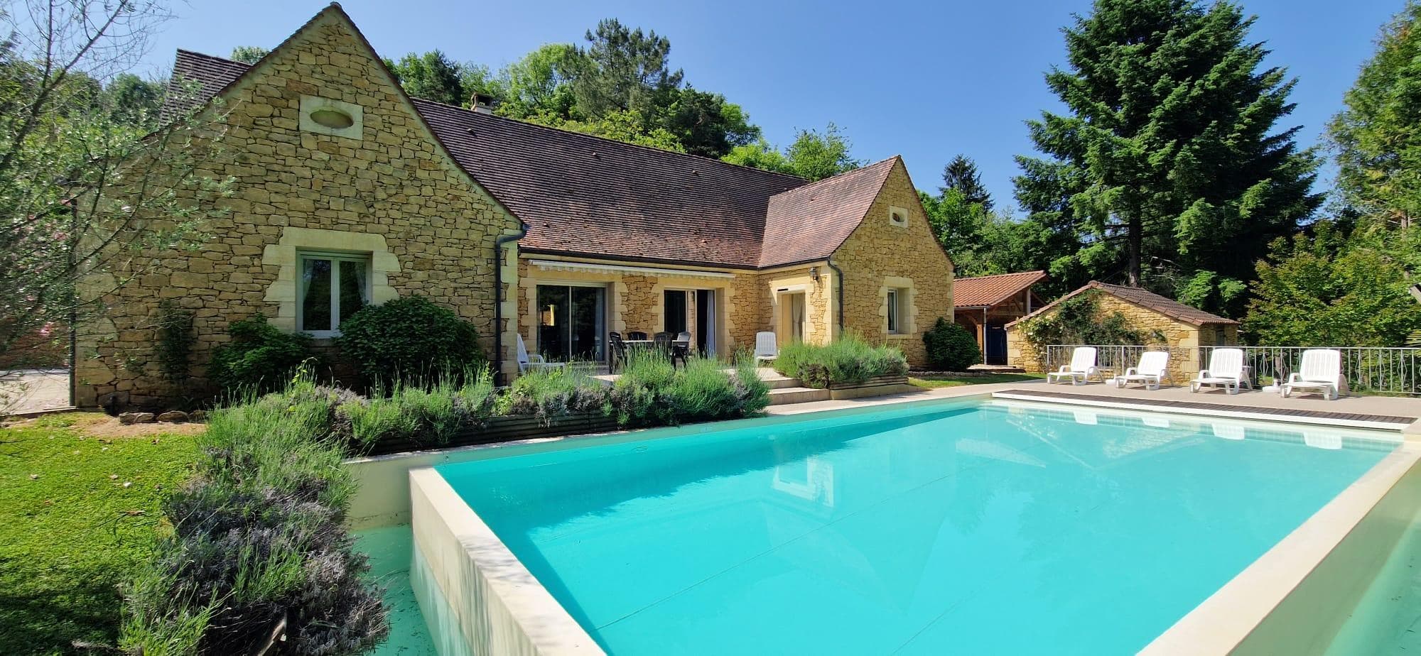 Villa Raiatea avec piscine privée à Sarlat_4