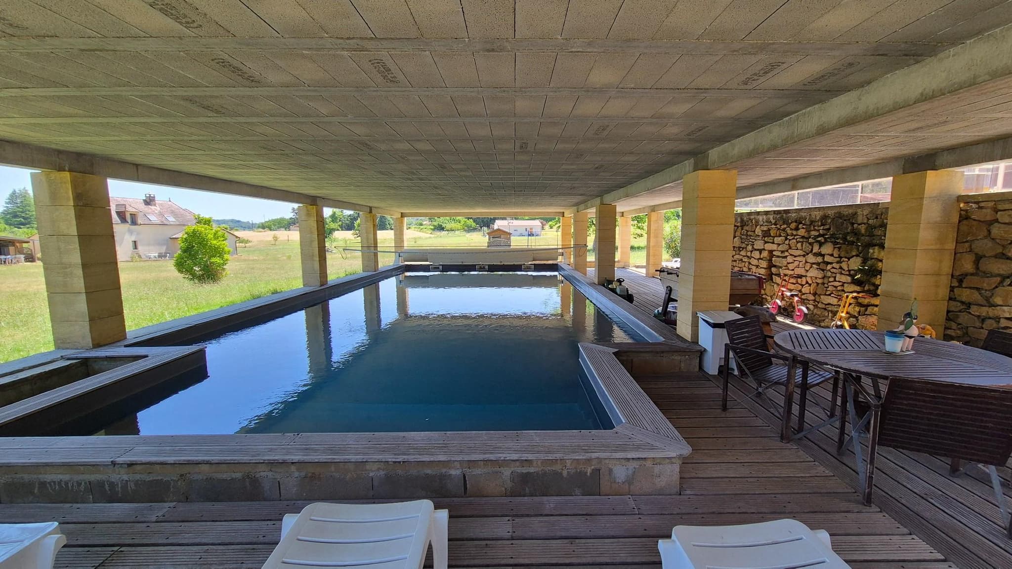 Bayaou avec piscine couverte à Sarlat_26