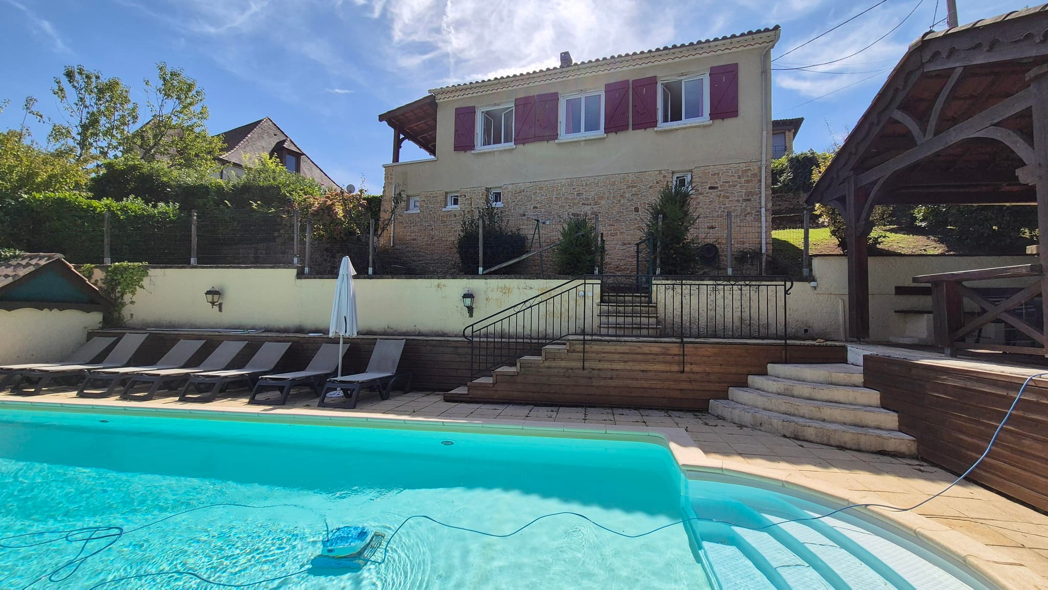 Villa du Pignol avec piscine à Sarlat_1