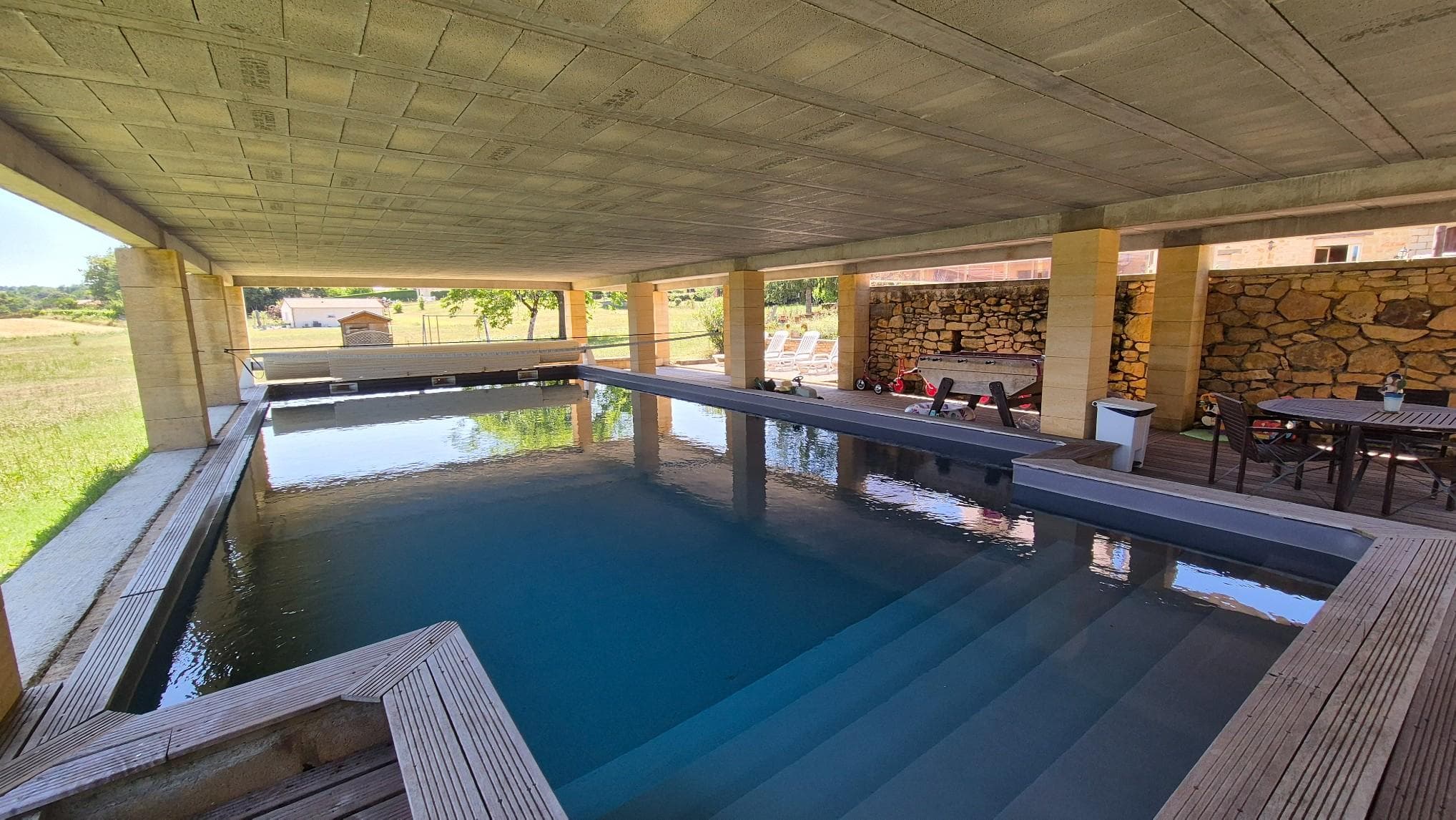 Bayaou avec piscine couverte à Sarlat_3
