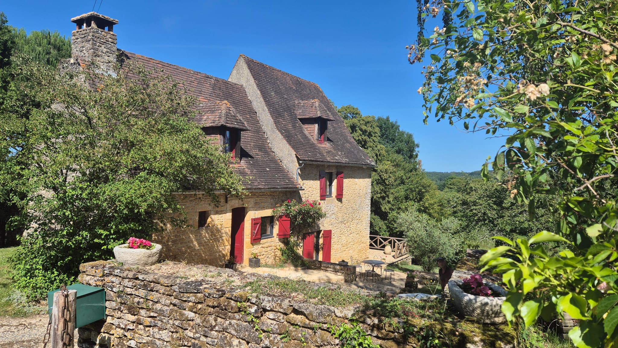 Maison Rouge avec piscine privée au nord de Sarlat_21