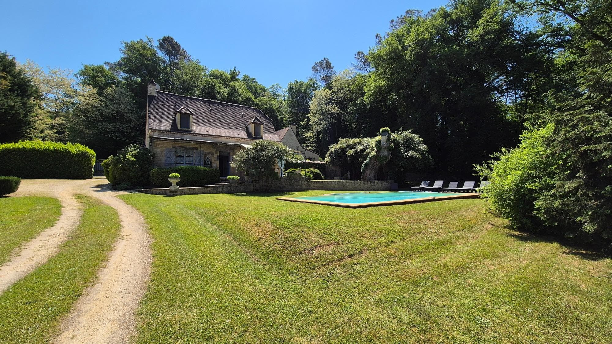 La Chaumiere avec piscine privée proche de Sarlat_2