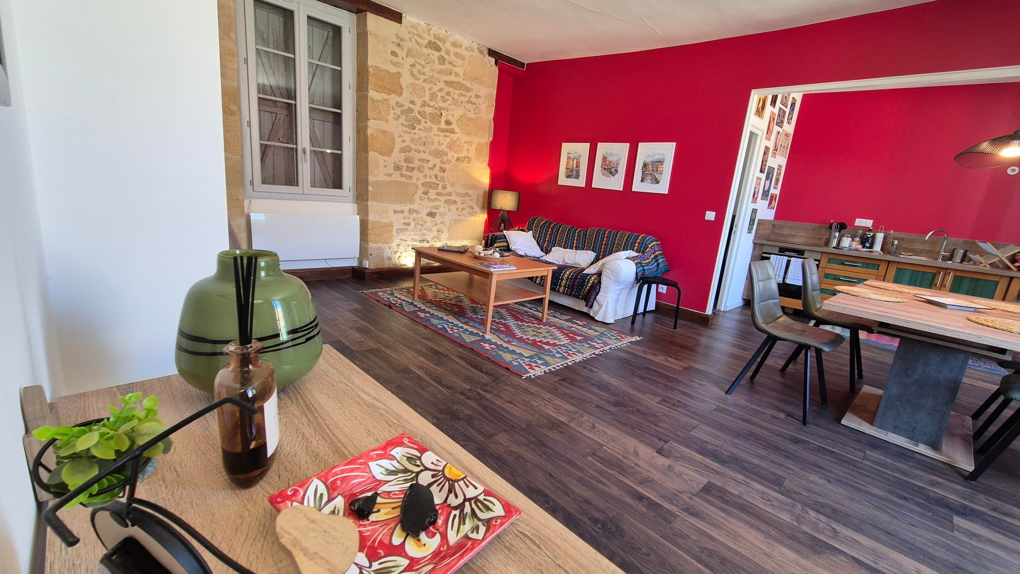 Appartement de charme Esprit des Couleurs à Sarlat_15