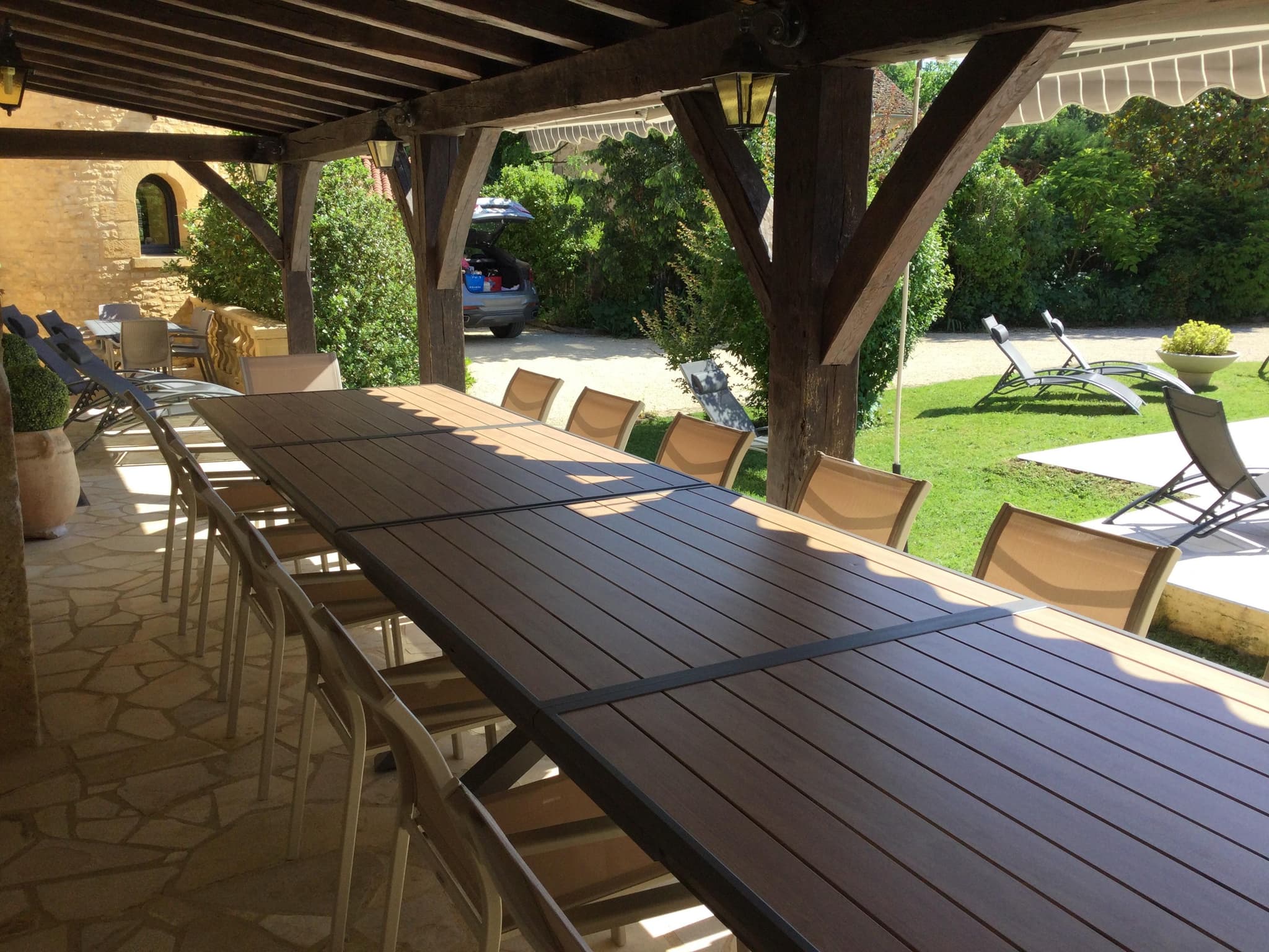 Grandes Terrasses Dalbavie 15 pers clim et piscine_5