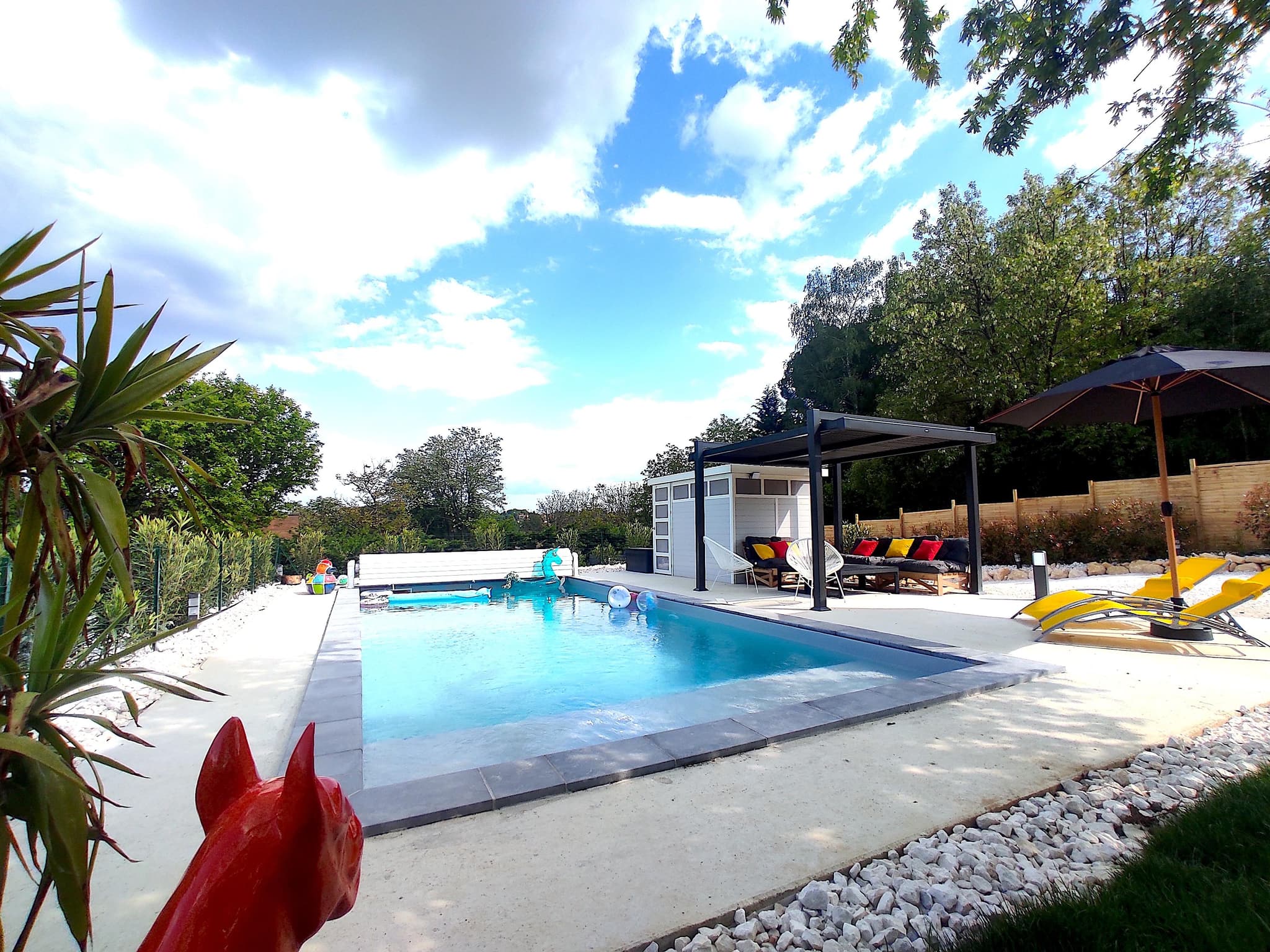 Villa d'Elsa avec piscine chauffée à Sarlat_3