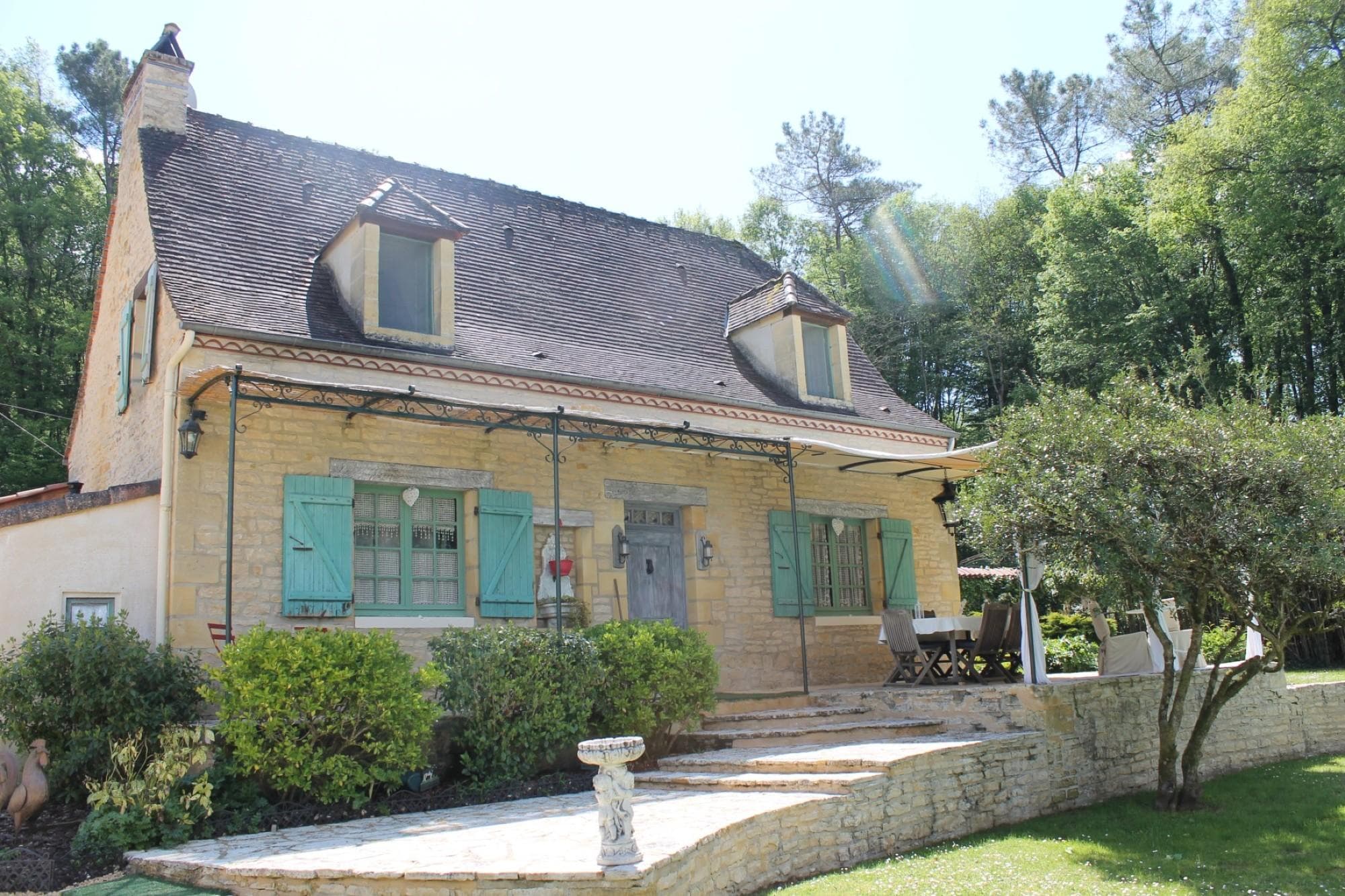 La Chaumiere avec piscine privée proche de Sarlat_6