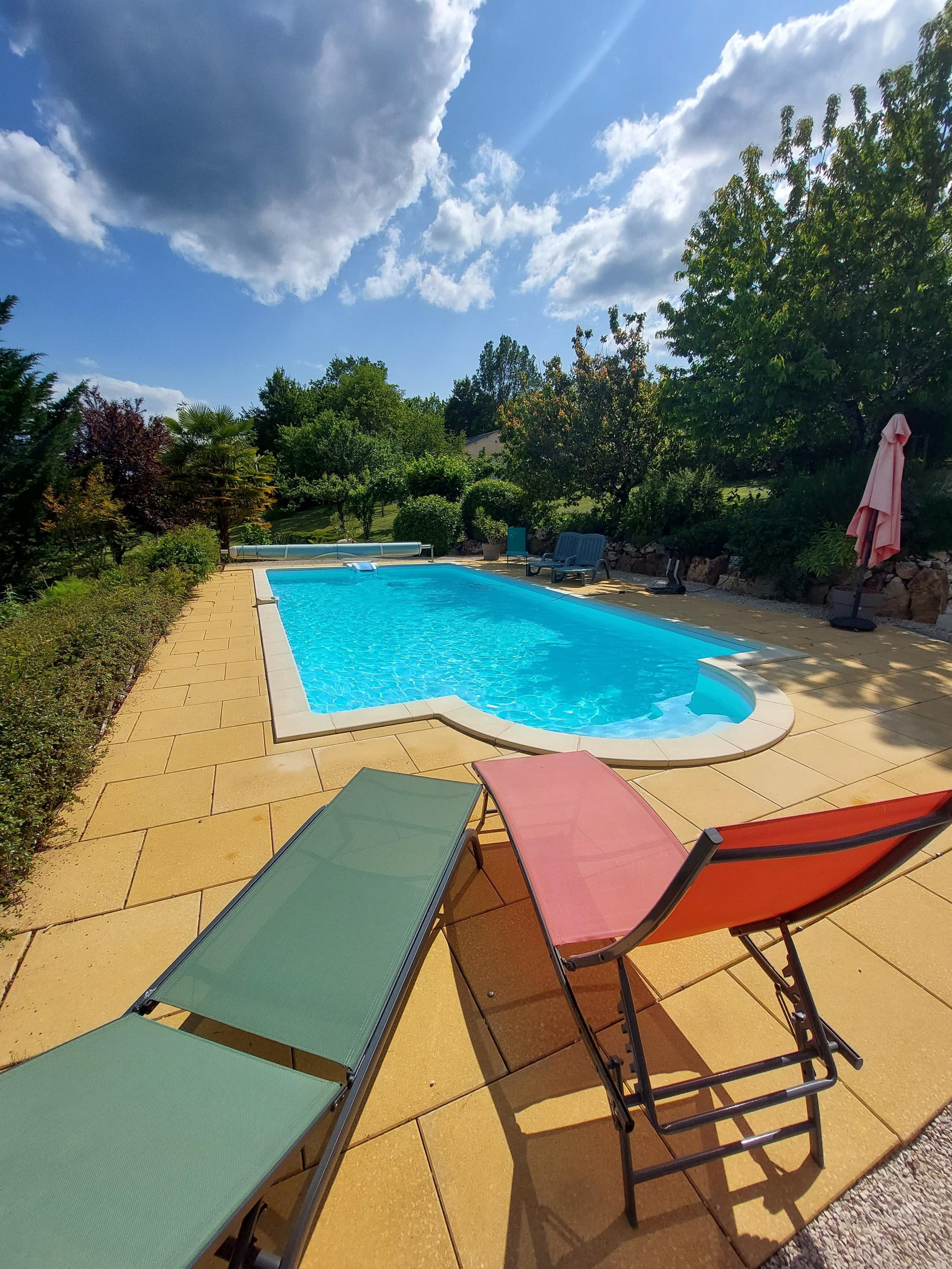 Le Bouscandier avec piscine privée proche Sarlat_31