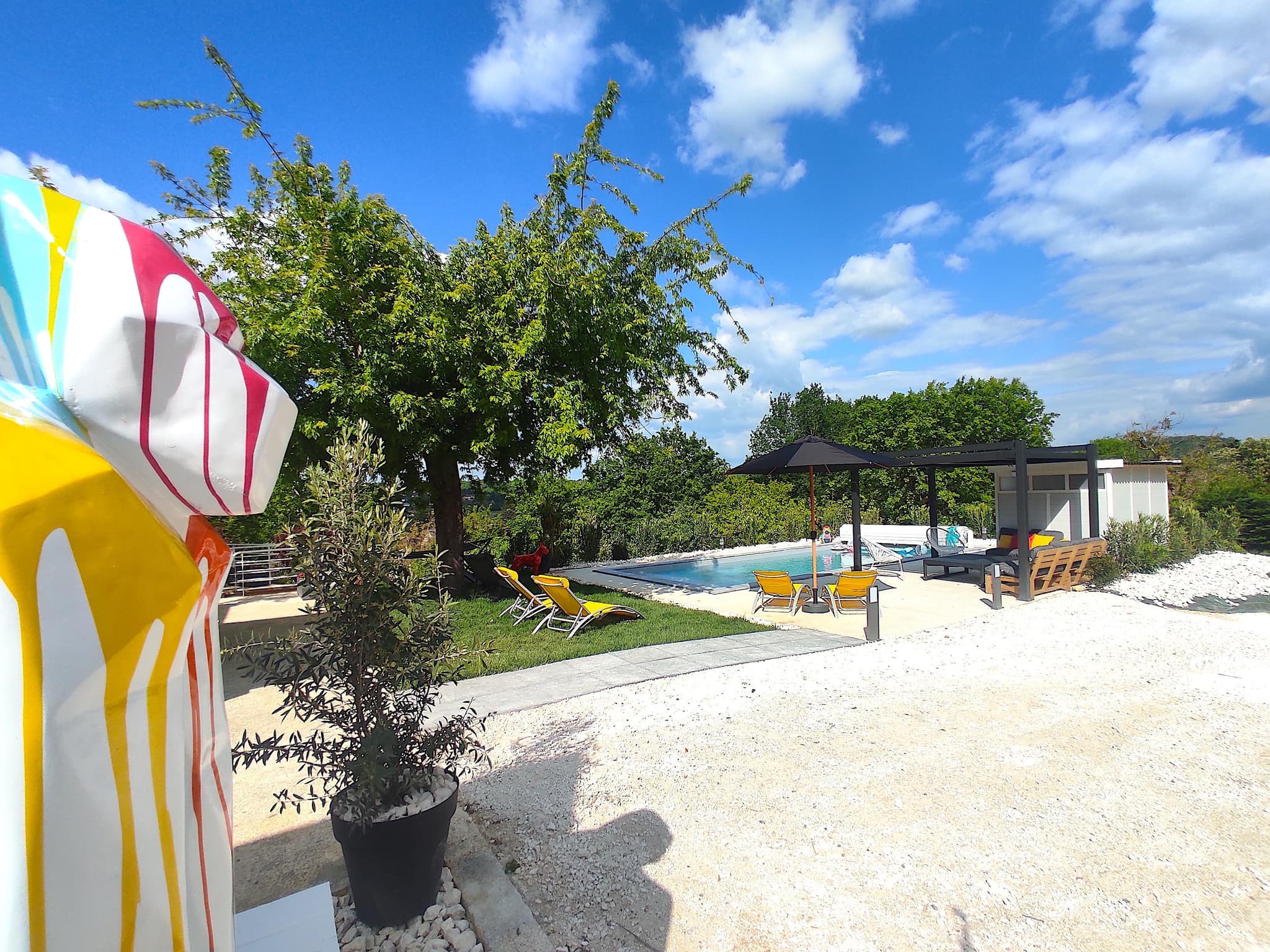 Villa d'Elsa avec piscine chauffée à Sarlat_60