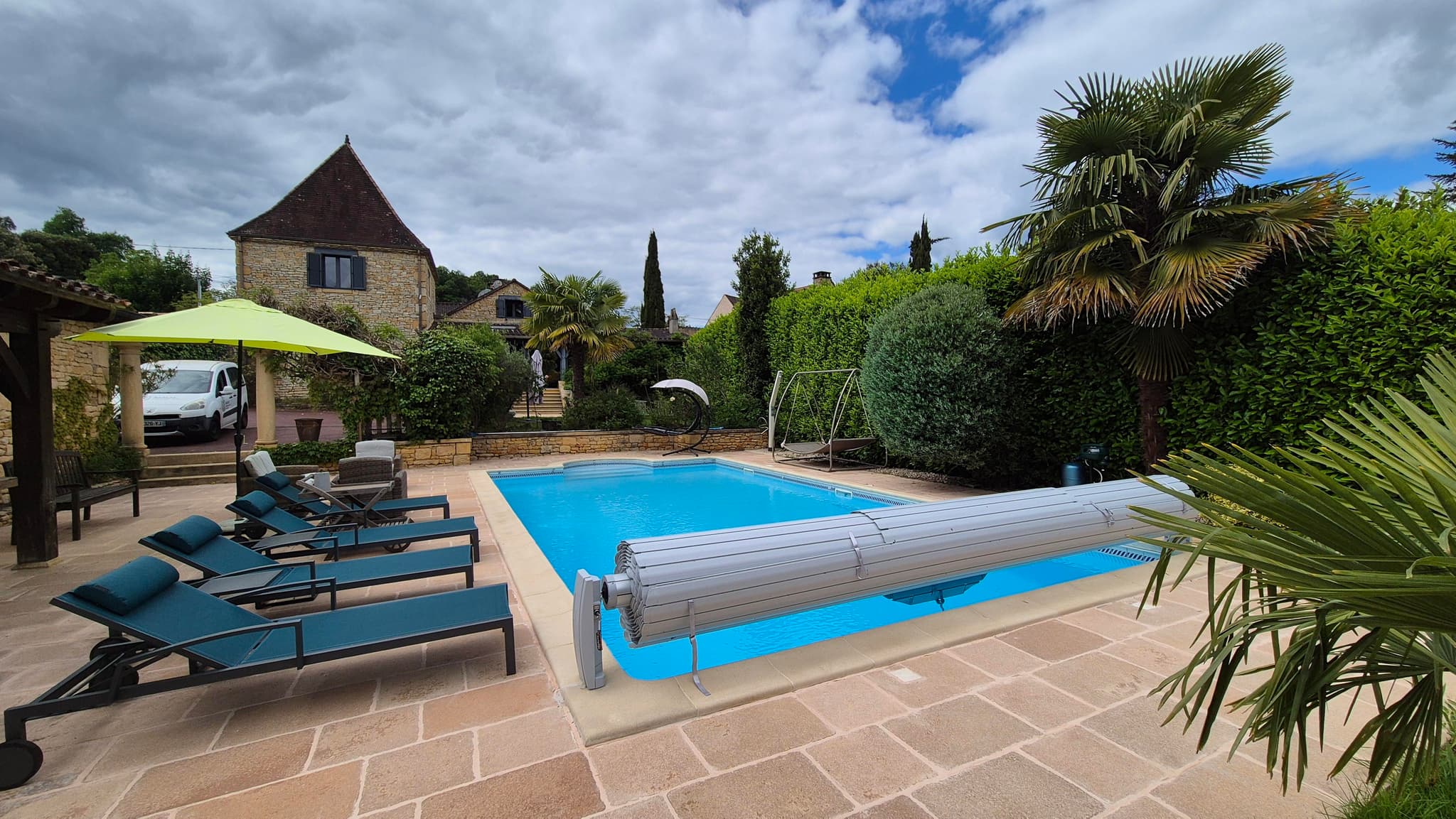 Villa le Lébérou avec piscine chauffée à Sarlat_2