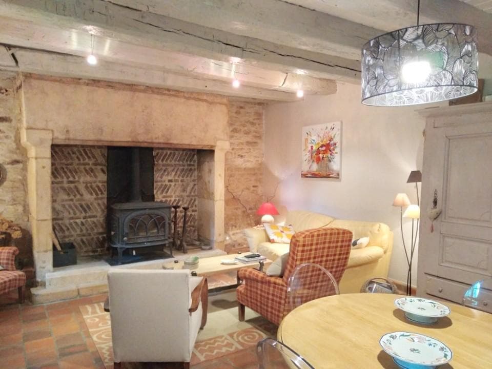 Maison Rouge avec piscine privée au nord de Sarlat_9